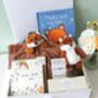 Luxury Mum And Baby Fox Gift Set, thumbnail 1 of 8