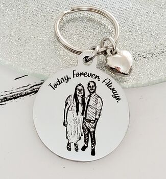 Actual Photo Family Keyring, 2 of 6
