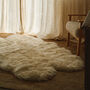 Extra Large Snuggly Sheepskin Area Rug In Oyster, thumbnail 3 of 4