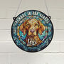 Vizsla Memorial Suncatcher, thumbnail 1 of 6