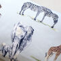 Safari Animals Printed Children's Cushion, thumbnail 8 of 10