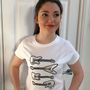 Colour In Adult Skull T Shirt, thumbnail 5 of 10