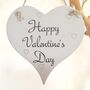 Valentine's Day Wooden Heart Hanging Sign, thumbnail 2 of 3