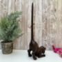 Dog Shaped Metal Kitchen Roll Holder Free Standing Gift, thumbnail 5 of 10