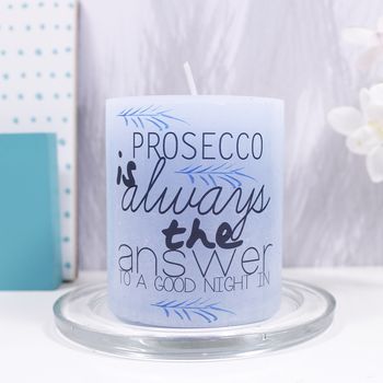 Gin 'Is Always The Answer' Alcohol Theme Candle, 6 of 11