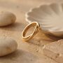 Twist Ring Gold Non Tarnish Waterproof, thumbnail 4 of 8