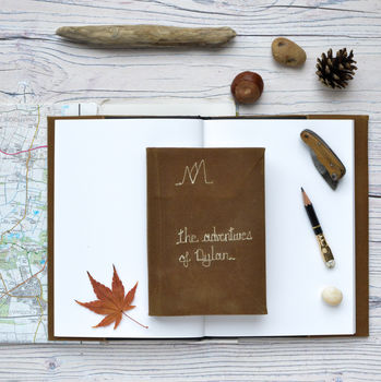 Personalised Adventure Wax Cotton Journal, 7 of 10