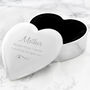 Personalised Swirls And Hearts Trinket Jewellery Box, thumbnail 3 of 7