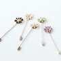 Colourful Daisy Lapel Pin, thumbnail 3 of 12