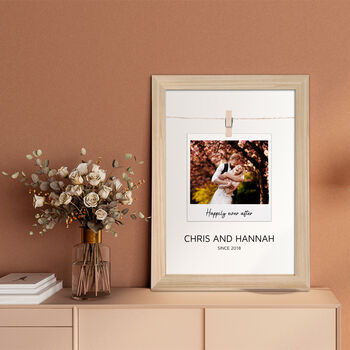 Personalised Romantic Couple's Photo Print, 4 of 7