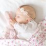 Little Love Sophia Lace Baby Bow Headband, thumbnail 1 of 4