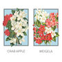 Personalised Floral Name Print, thumbnail 8 of 10