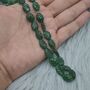Green Aventurine Beaded Necklace: 18 Inch, thumbnail 1 of 10