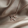 Personalised Open Star Necklace, thumbnail 2 of 7