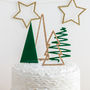 Christmas Tree Cake Topper Party Gift Set, thumbnail 2 of 2