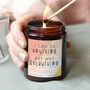 Affirmation Gift For Her I Can Do Anything Candle, thumbnail 2 of 12