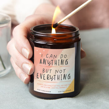 I Can Do Anything Positivity Affirmation Candle, 2 of 9