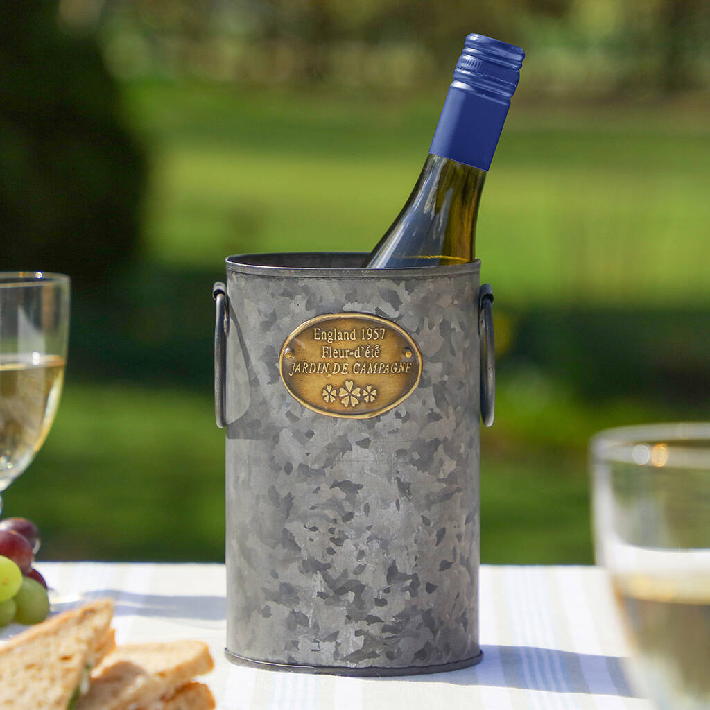 Vintage Tabletop Ice Bucket By Dibor