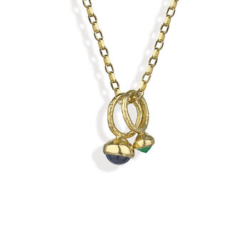 Gold Gemstone Necklace : Ancient Awe, 2 of 12