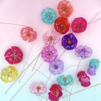 Pick Your Own Single Recycled Plastic Bottle Flower, 5 of 5
