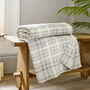Snuggle Check Superset Fleece 140x180cm, thumbnail 3 of 10