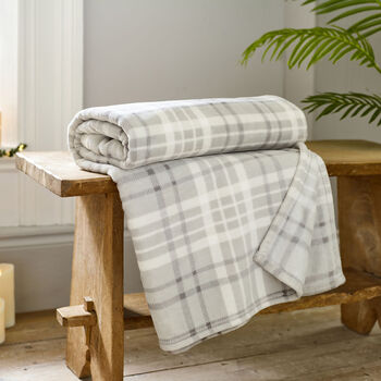 Snuggle Check Superset Fleece 140x180cm, 3 of 10