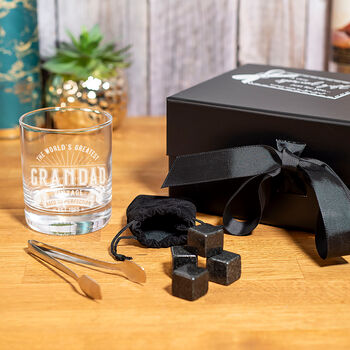 World's Greatest Grandad Whiskey Glass, 4 of 6