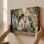 Personalised Wood Photo Print – Custom Wedding Photo On Wooden Planks, thumbnail 1 of 7