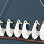 Seagulls On Branch Hanging Decoration, thumbnail 2 of 4