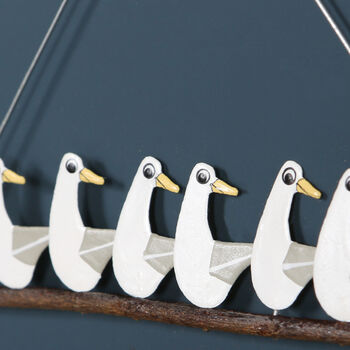 Seagulls On Branch Hanging Decoration, 2 of 4