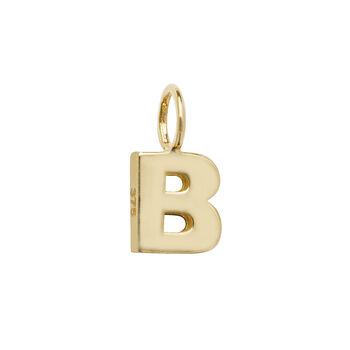 Yellow Gold Initial Pendant, 2 of 12