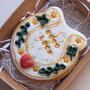 Hand Iced Personalised Be Lucky Horseshoe Biscuit Gift, thumbnail 1 of 5