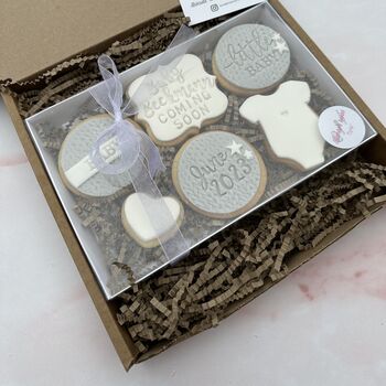 New Arrival Announcement Letterbox Biscuits, 4 of 5