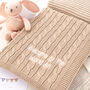 Fudge Luxury Welcome Baby Knitted Essentials And Toy Gift Set, thumbnail 7 of 11