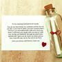 Personalised Wedding Day Message In A Bottle, thumbnail 4 of 9