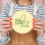 You Are Wonderful Embroidery Hoop Kit, thumbnail 1 of 4