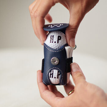 Personalised Golf Ball And Tee Holder, 5 of 10