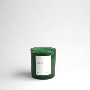 Palmyra French Cypress And Basil Scented Soy Candle, 4 of 4