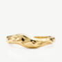 Adjustable Textured Gold Ring, thumbnail 2 of 5