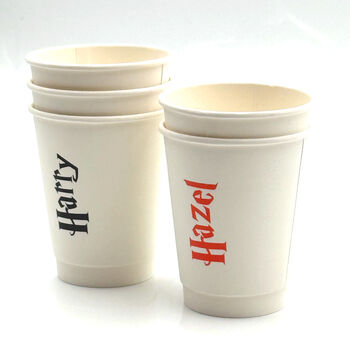 Paper Cups With Names Personalised Kids Birthday Party Drinkware, 5 of 12