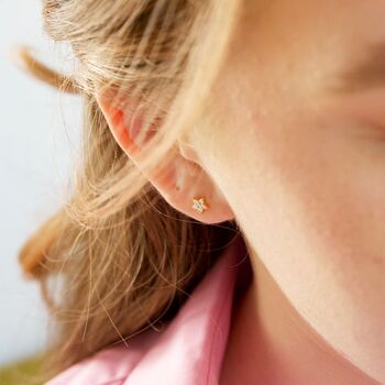 Crystal Star Stud Earrings, 4 of 5