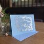 Personalised Lasercut New Home Card, thumbnail 4 of 7
