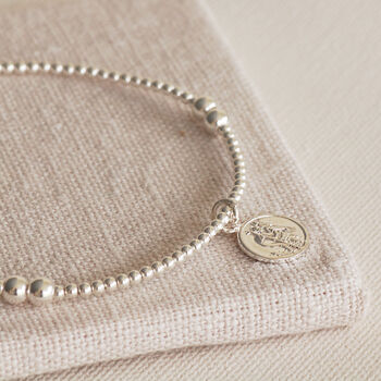 Sterling Silver St Christopher Bracelet, 3 of 5