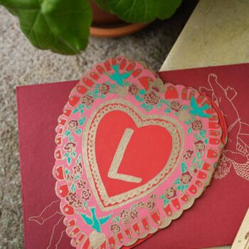 Love Concertina Greeting Card, 3 of 3