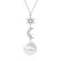 Bronte Pearl Drop Necklace, thumbnail 5 of 7