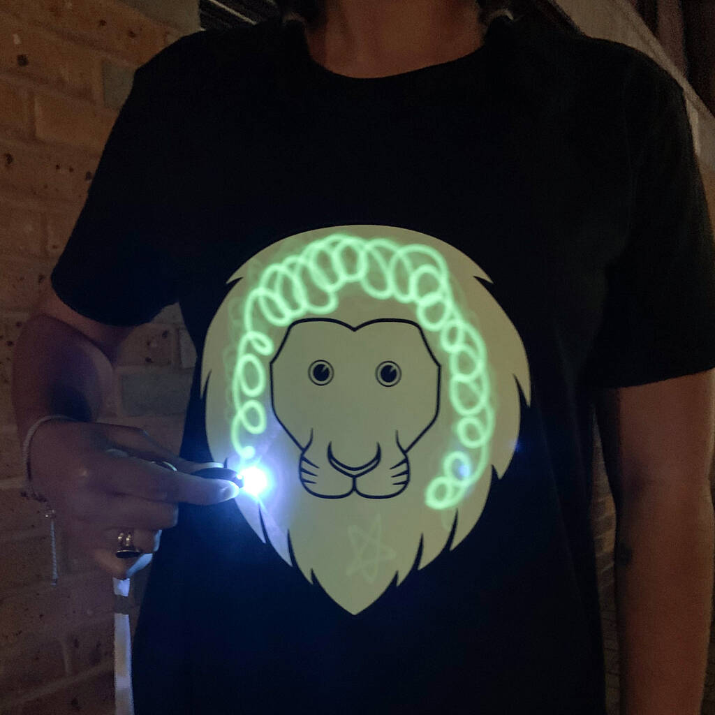 disney glow in the dark shirt