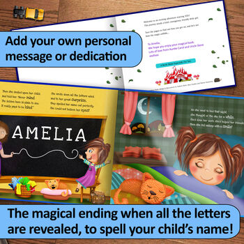 Personalised Magic Story Book For Children, 6 of 12