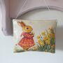 Lavender Sachet With Vintage Style Easter Bunny Print, thumbnail 1 of 6