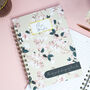 Personalised Teacher Notebook | Blossom Blush, thumbnail 1 of 2