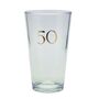 50th Birthday Keepsake Pint Beer Glass Gift, thumbnail 2 of 4